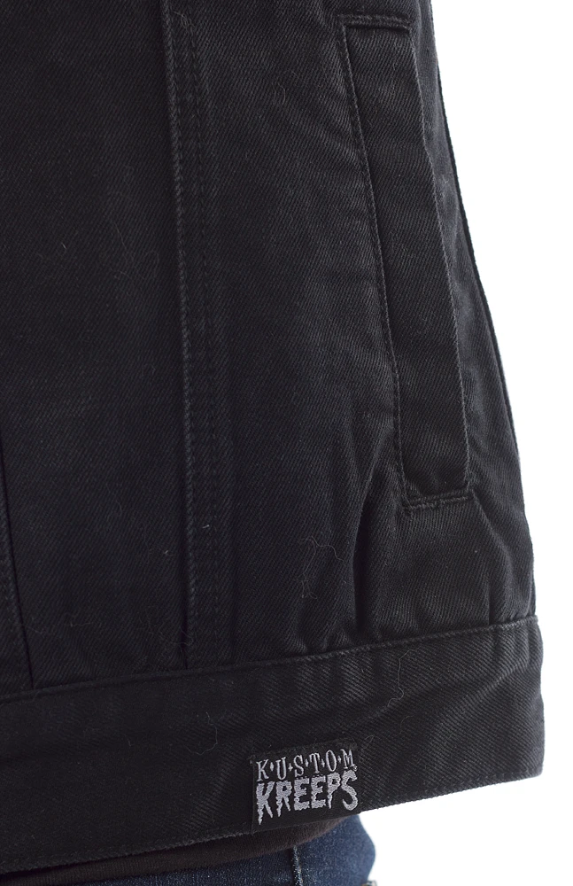 Men's Stuff Kustom Kreeps Black Vest 7 Men's Stuff Kustom Kreeps Black Vest