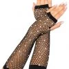Leg Avenue Women's Stuff Rhinestone Fishnet Arm Warmers Gloves
