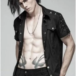 Punk Rave Men's Stuff Marduk Shirt