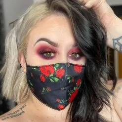 Sourpuss Masks Roses Mask