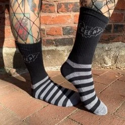 Sourpuss Gift Ideas Creepy Bat Crew Socks