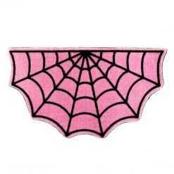 Sourpuss Spiderweb Rug Small - Pink Gift Ideas