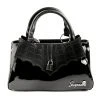 Sourpuss Locked Out Purse - Glossy Black