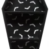 Sourpuss Bat Print Coffin Shelf