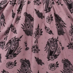 Sourpuss Women's Stuff Die In Grace Shift Dress 10 Sourpuss Women's Stuff Die In Grace Shift Dress