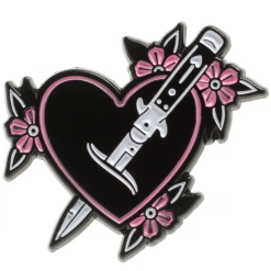 Sourpuss Pins Feelin' Stabby Enamel Pin