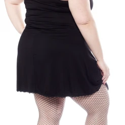 Sourpuss Slip Dress Black
